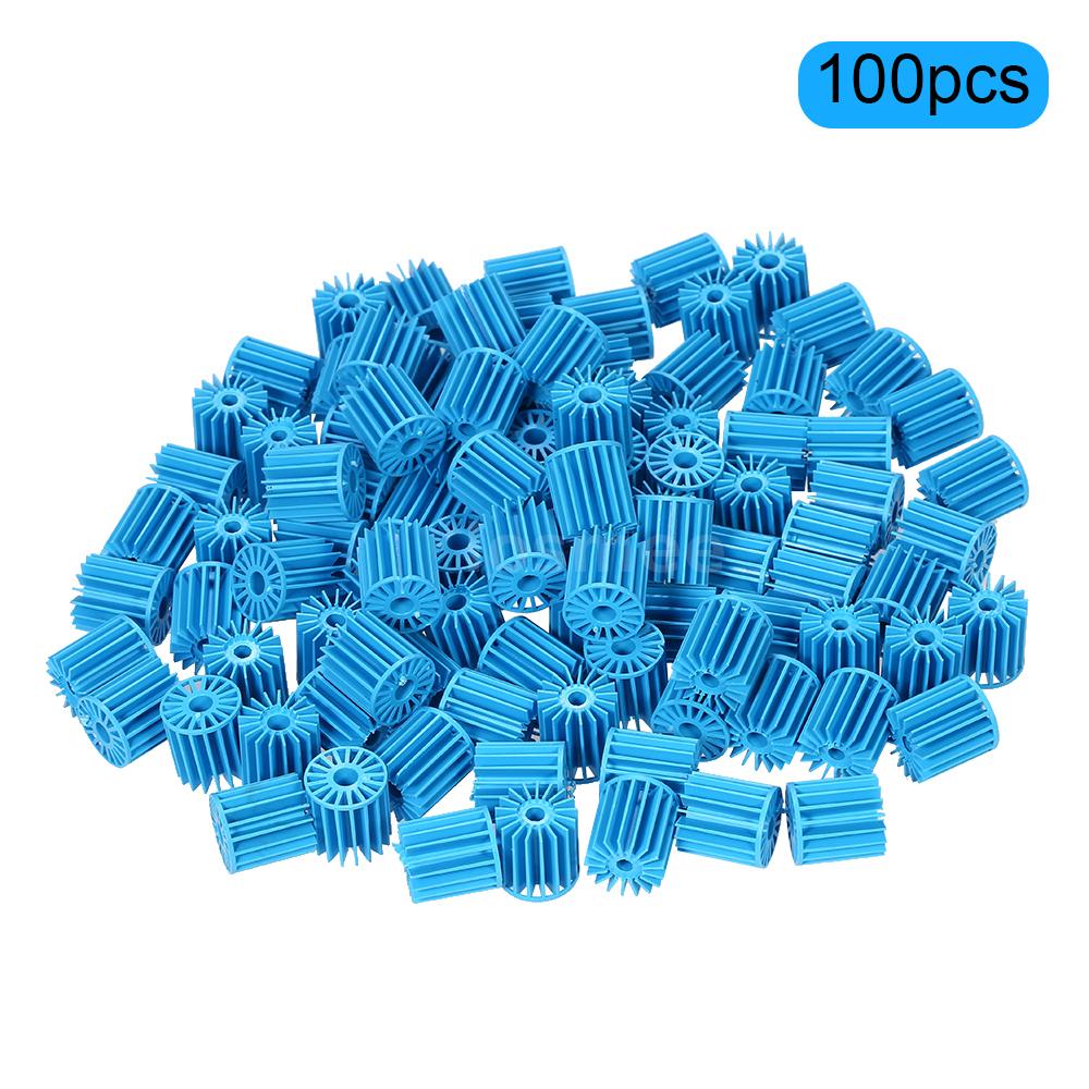 100PCS 15*16mm Bio Balls Aquarium Pond Filter Biological Filtration